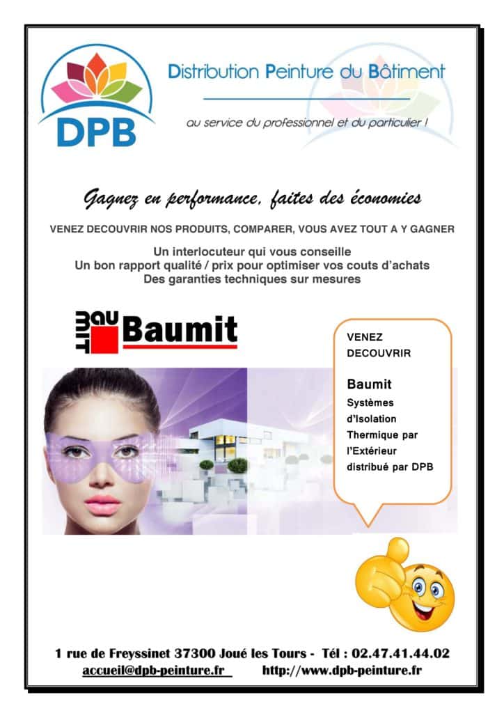 promotions Reca Peintures 2018 baumit